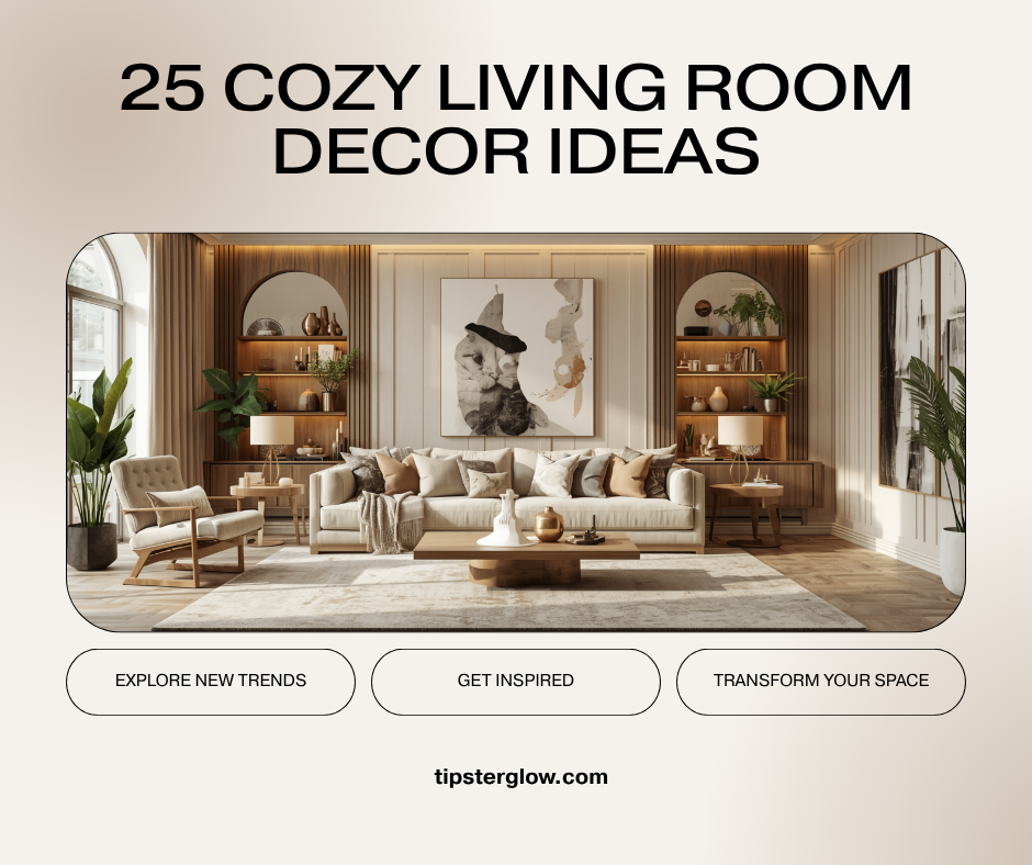 25 Cozy Living Room Decor Ideas