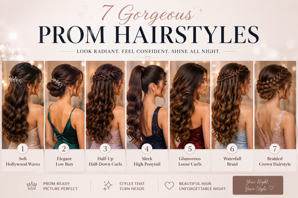 Prom Hairstyles: Easy Tips & Step-by-Step Ideas for the Perfect Prom Look